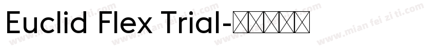 Euclid Flex Trial字体转换